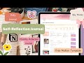 Self-reflection Journal Notion Template 🌸| Mental health #notion #aesthetictemplate #selfreflection