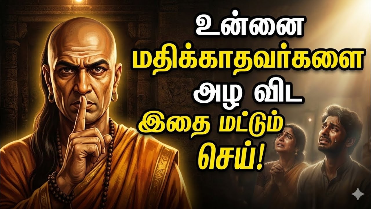 உன்னை மதிக்காதவர்களை அழ விட இதை மட்டும் செய்! |Chanakya Neeti for Self Respect #motivation #chanakya