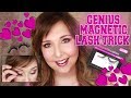 GENIUS Magnetic Lash Trick!!  Ardell Magnetic Lashes hack