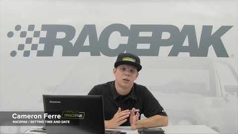 Setting Racepak Time and Date