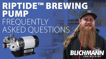 RipTide™ Brewing Pump | FAQ
