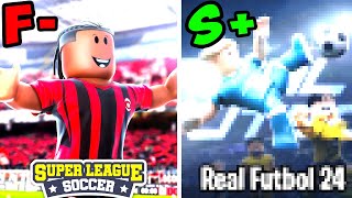 Ranking the BEST and WORST Soccer Games on Roblox screenshot 4