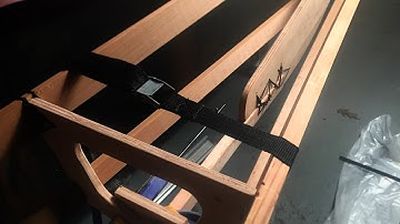 Skin on Frame Kayak Build – Part 5 (Live Stream) Lashing frames and securing gunwales to stern stem