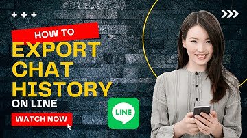 How To Download Line Chat History | Step-by-step video