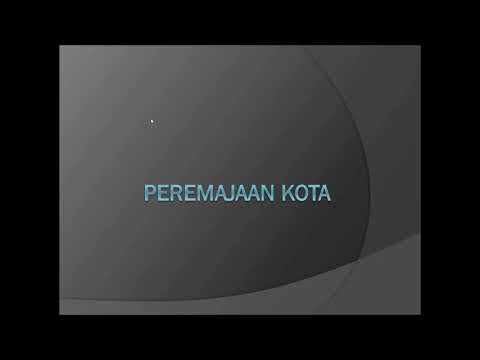 Video: Apa itu program peremajaan kota?