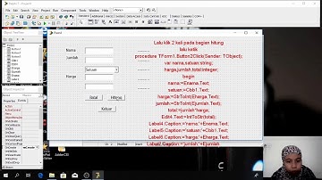 Program Delphi7 Penjualan Barang