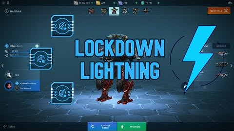 War Robots - 🌠 Lockdown Lightning Phantom 🌠 - #WarRobotsDrones
