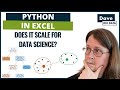 Can you do data science with python in excel in 2024