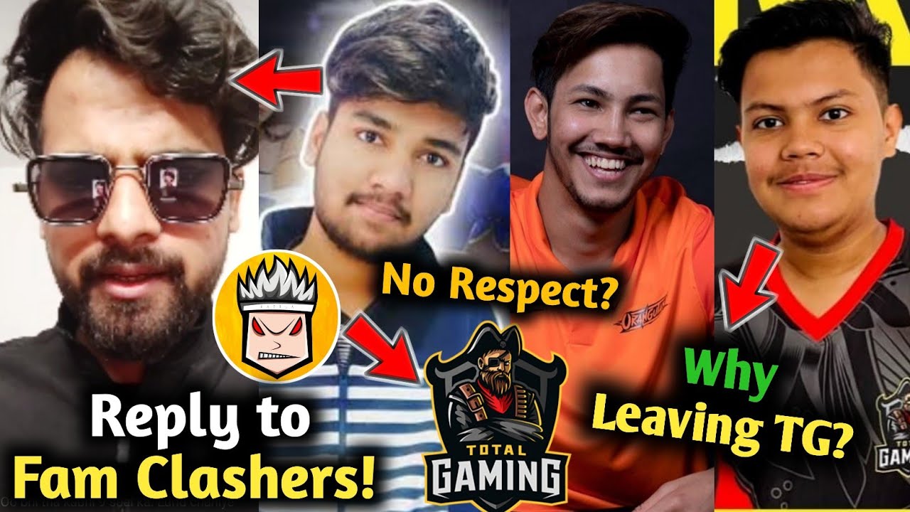 TG Fozy Ajay vs Fam Clashers live Angry Reply?😡 Boss Official on Total ...