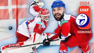 ČESKO - DÁNSKO | MS v hokeji 2024 🏒