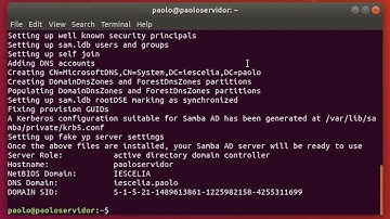 SAMBA como controlador de dominio