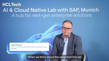 Transforming AI ambitions into executable strategies| HCLTech AI & Cloud Native Lab with SAP, Munich