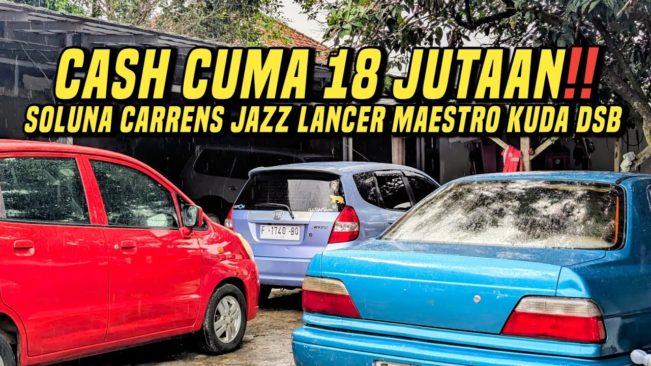 Abahdi Garage jual mobil bekas cuma 18 jutaan❗️murah banget ya Jazz Accord soluna lancer murah nih