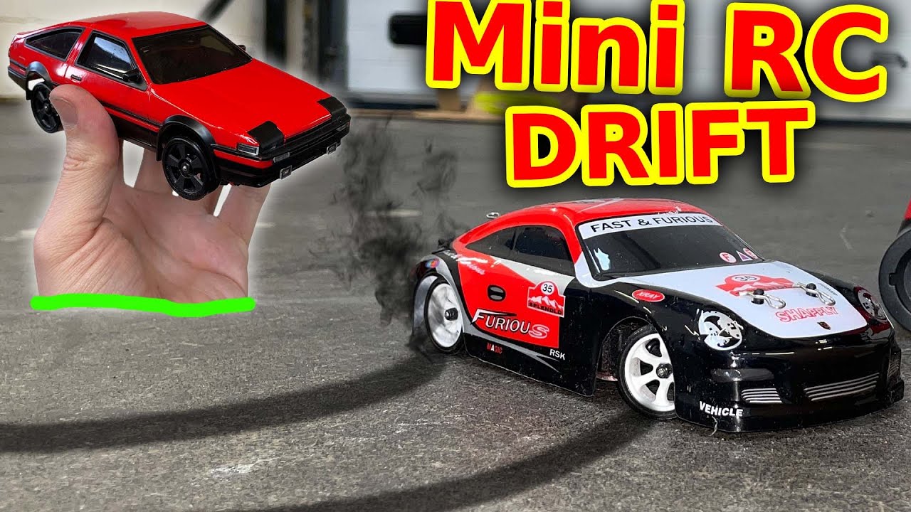 Dirt Cheap Tiny RC DRIFT car 