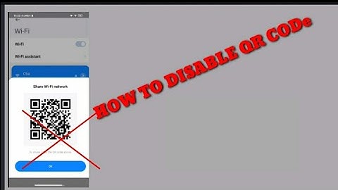 How to Disable QR code in WiFi.         #nokia #subisu #B-SAB