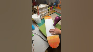 Custom skateboard #screenprinting #skateboard #kickflip #artprocess #artist #skater #silkscreen