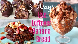 3 Ways to Use Leftover Banana Bread (Vegan/ Gluten Free) by Heather Pace 3,607 views 4 years ago 8 minutes, 6 seconds