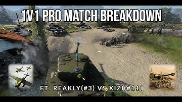 COH3 Pro-Match 1v1 Breakdown | Reakly (#3 WM) vs Xizi (#11 USF) | Faymonville