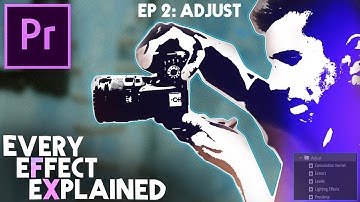 How to use Adjust Video Effects in Adobe Premiere Pro (Every Effect Explained)