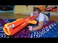 МЕГА КРУТОЙ НЕРФ 2018 ГОДА. NERF THUNDERHAWK 2018.  БРОС ШОУ ГЕЙМС.