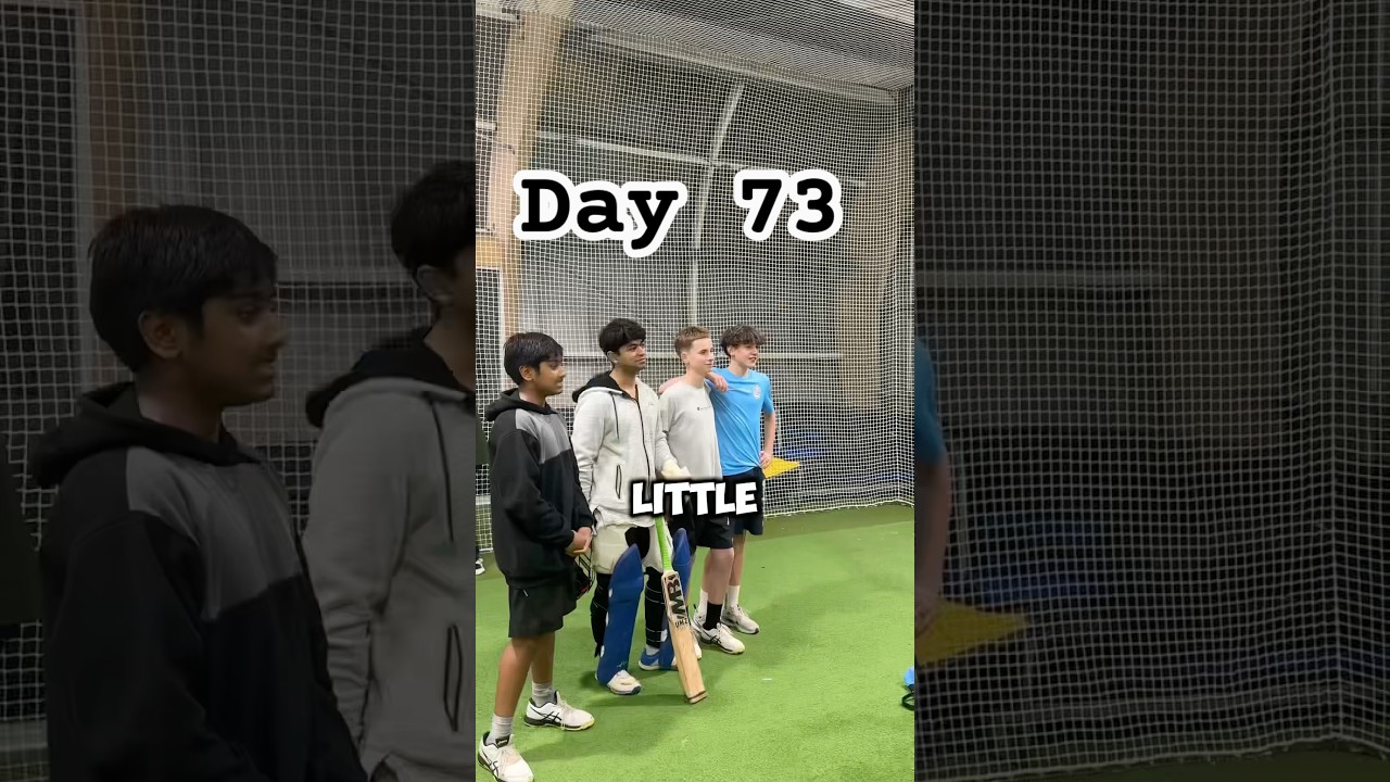 Day 73 of training until I play for Black Caps 🇳🇿. 