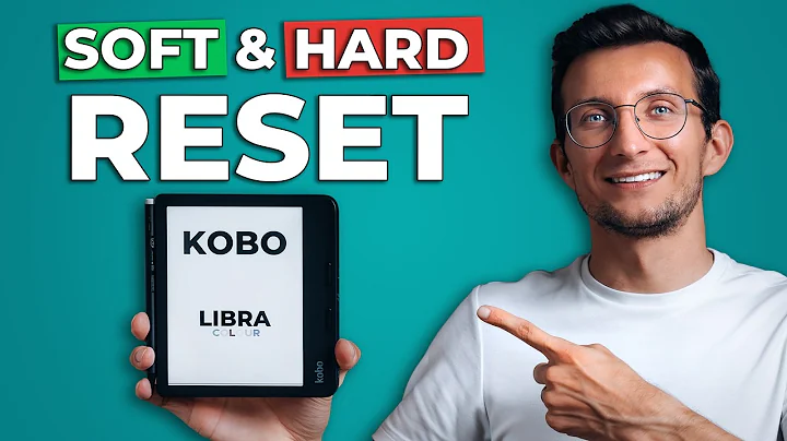 Resetting Kobo Libra Colour