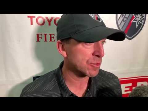 SAFC Head Coach Darren Powell Postgame Interview - 5.14.19 vs. Laredo Heat SC camera iphone 8 plus apk