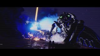 Starship Troopers: Extermination - TANKER BUG At Dropship! (cinematic 4K)