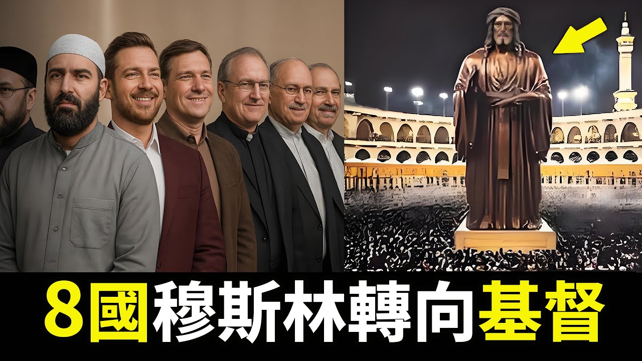 震撼！伊斯蘭堡壘崩塌：這八個國家的穆斯林為何蜂擁擁抱基督教？從清真寺到十字架，伊朗日增3000信徒...｜小璟叨叨