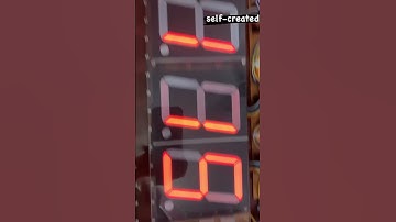 Seven segments digital alarm clock with Arduino nano with RTC module, 12v 4inch 7 segment