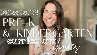 PreK + KINDERGARTEN CURRICULUM CHOICES | our homeschool plans for ages 35