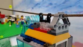 Lego cable car 1st ride in Singapore i2024.