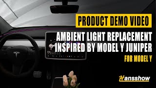 Model Y Ambient Lighting Interior Lighting Upgrade Kit Inspired by Model Y Juniper