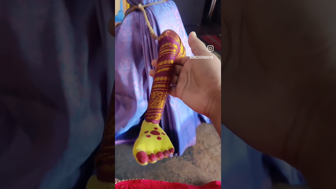 Preparation for Varamahalakshmi 