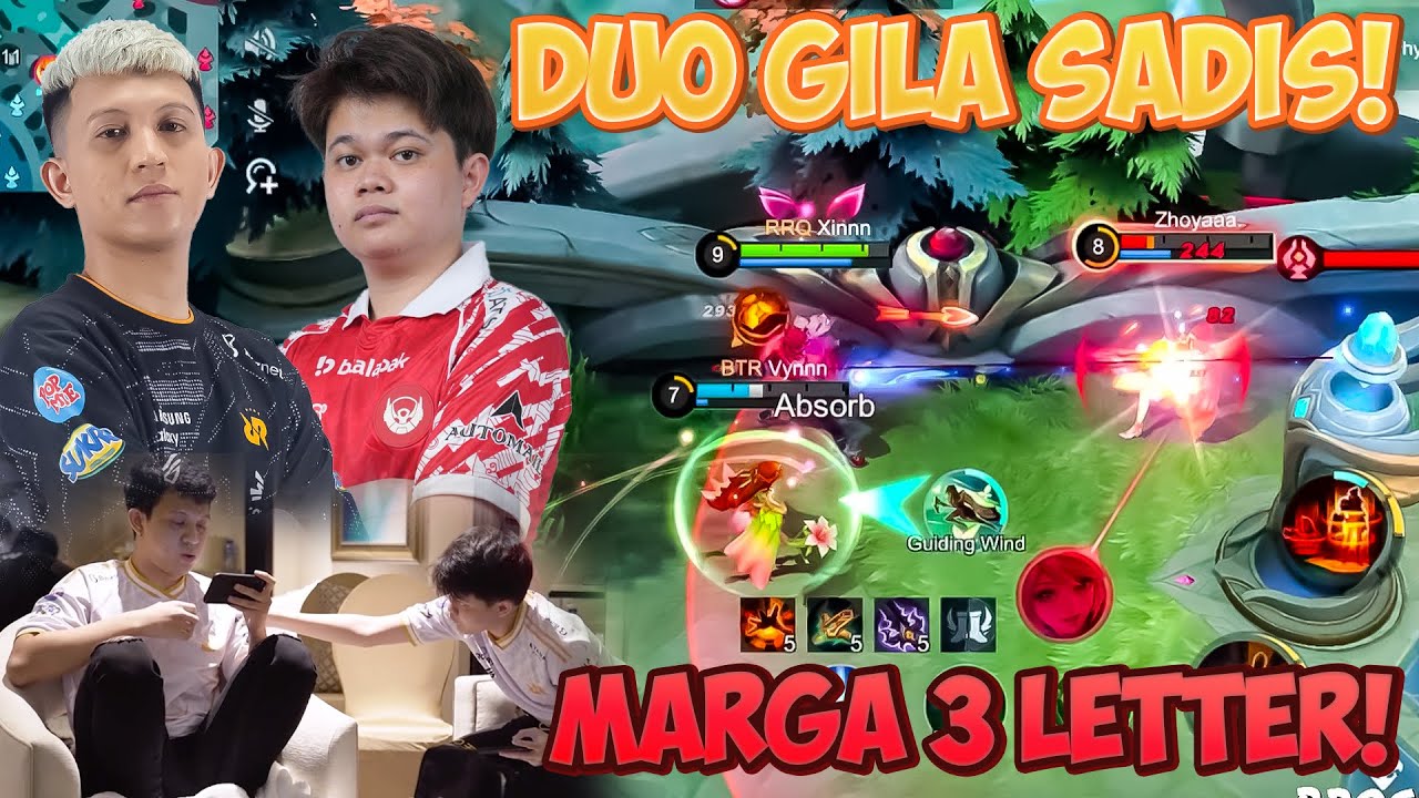 DUO MAUT BARENG BTR VYNNN GILA BANGET KEKUATAN MARGA 3 LETTER !!