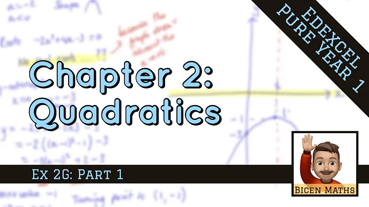 Quadratics 9 • The Discriminant • P1 Ex2G • 🤖