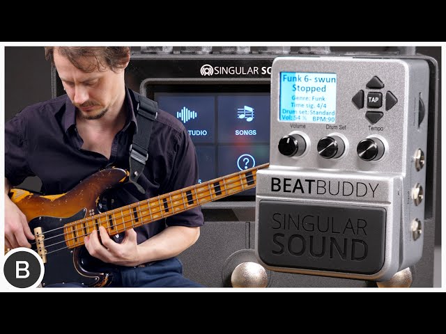 Singular Sound BeatBuddy & Aeros Loop Studio - YouTube