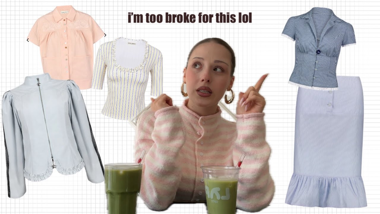 my summer fashion wishlist 2025 (trying to de-influence myself but failed)