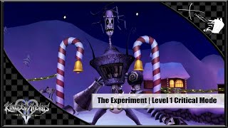 Kh2Fm The Experiment Boss Fight Level 1 Critical Mode Kingdom Key Speedrun Strat No Damage