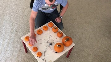 Capacitive Pumpkin Piano - Modes Demonstration