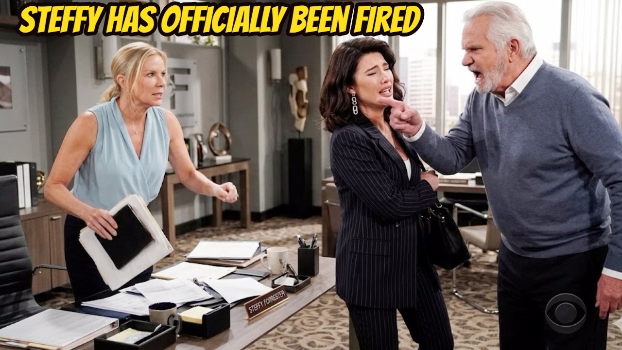 Eric unexpectedly transferred all his shares to Brooke, and Steffy was  officially fired B&B Spoilers