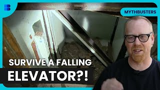 Survive A Falling Elevator - Mythbusters - Science Documentary