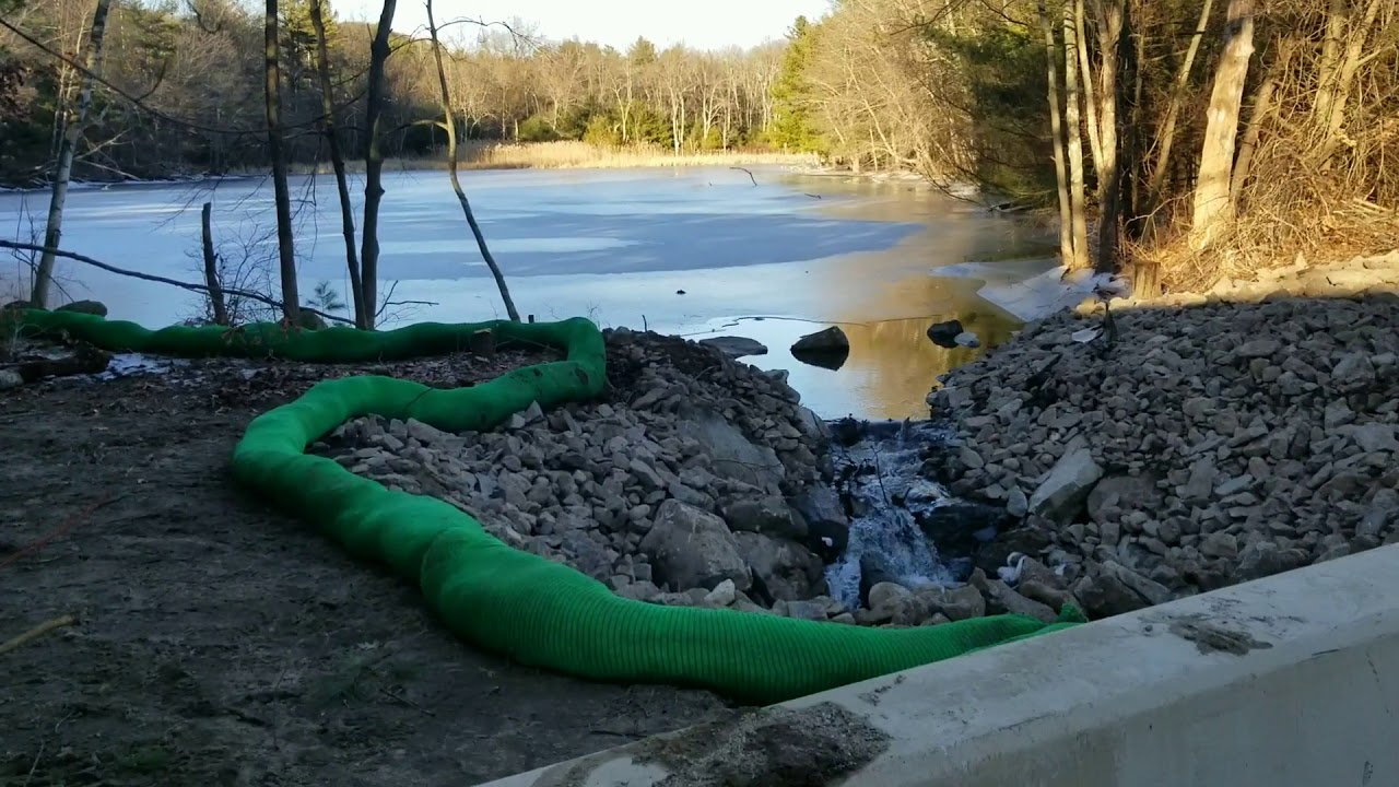 A Brand New Lake Drain Culvert YouTube