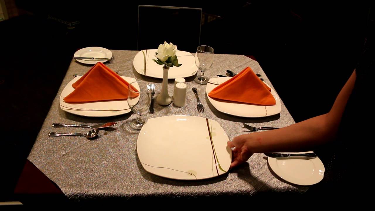 How to do Table Setting for Table D hote OBM Video 
