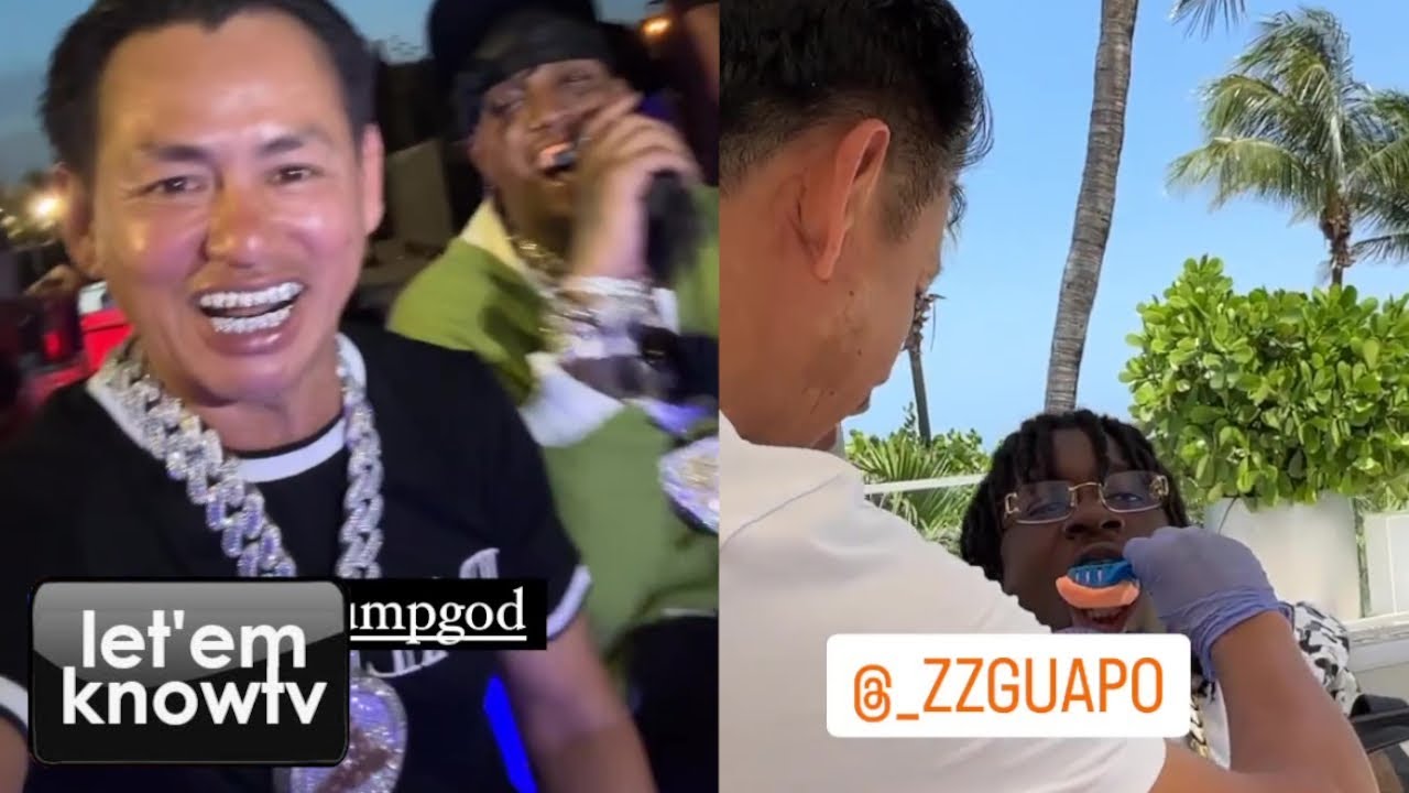 Johnny Dang Ice Out Several Musicians With His 30k Diamond Grillz At