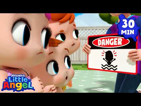 Learn Danger Signs Song For Kids | Fun Sing Along Songs by @LittleAngel Playtime