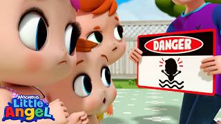 learn danger signs song kids fun sing along songs atlittleangel