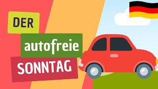 🇩🇪 Autofreier Sonntag in Deutschland | langsames Deutsch