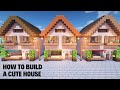 [Minecraft] How to Build an Easy but Cute House