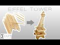 Eiffel tower | eiffel tower making by toothpicks |sigmaCRAFT